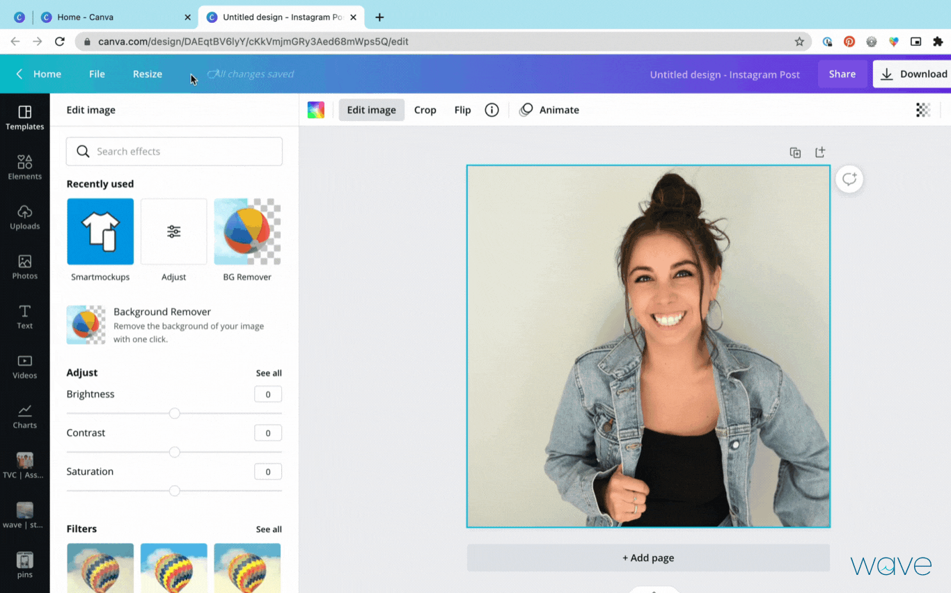 Background Remover with Canva Pro